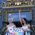 Newlywed Couple at City Hall 8